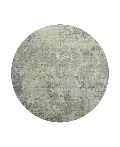 Dalyn Rug Company Bresca Bc6 Round Area Rug, 8' X 8' In Green