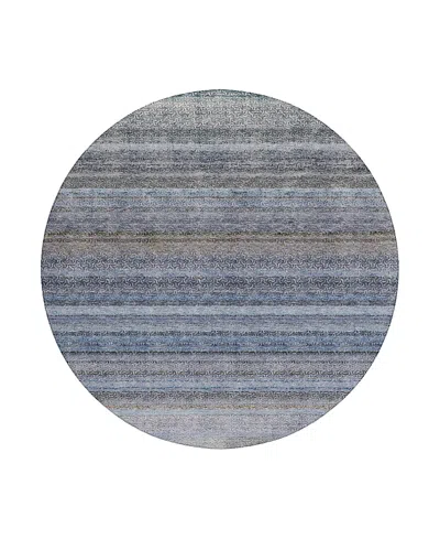 Dalyn Rug Company Dalyn Burano Bu5 Round Area Rug, 8' X 8' In Blue