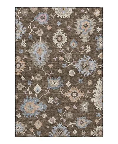 Dalyn Rug Company Hatay Hy4 Area Rug, 5' X 7'6 In Chocolate
