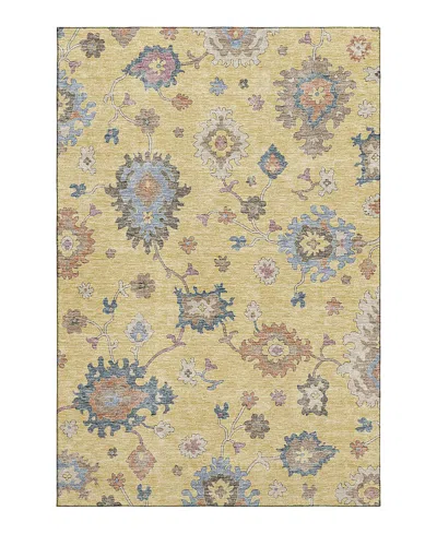 Dalyn Rug Company Hatay Hy4 Area Rug, 5' X 7'6 In Gold