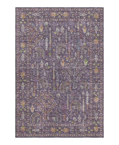 Dalyn Rug Company Hatay Hy5 Area Rug, 3' X 5' In Eggplant