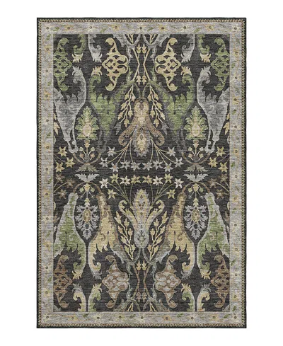 Dalyn Rug Company Hatay Hy6 Area Rug, 5' X 7'6 In Black