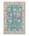 Dalyn Rug Company Hatay Hy7 Area Rug, 10' X 14' In Teal