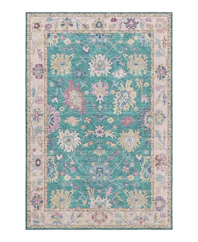 Dalyn Rug Company Hatay Hy7 Area Rug, 5' X 7'6 In Teal