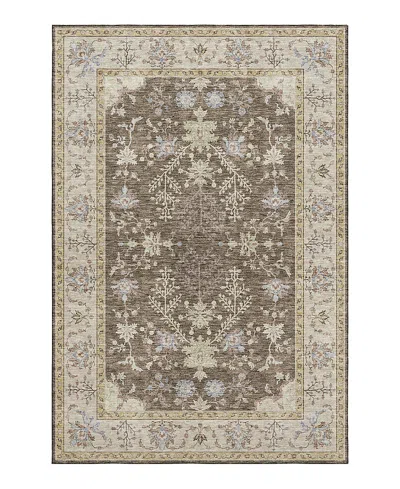 Dalyn Rug Company Hatay Hy9 Area Rug, 5' X 7'6 In Brown