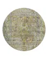 Dalyn Rug Company Dalyn Karaj Kj1 Round Area Rug, 8' X 8' In Green
