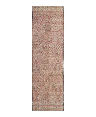 Dalyn Rug Company Dalyn Karaj Kj10 Runner Area Rug, 2'3 X 7'6 In Pink