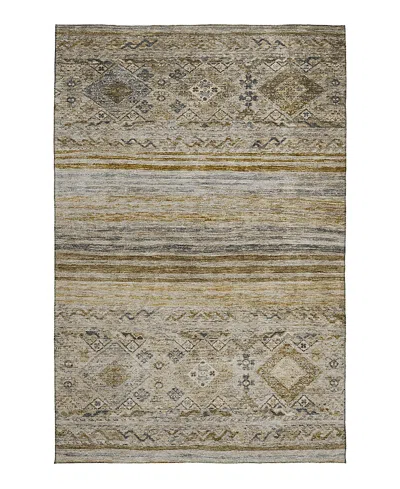 Dalyn Rug Company Dalyn Karaj Kj4 Area Rug, 9' X 12' In Brown