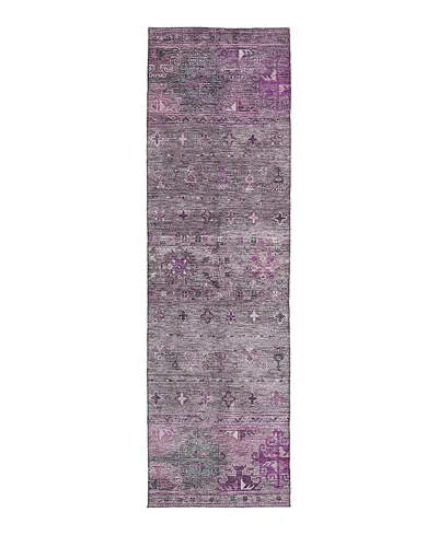Dalyn Rug Company Dalyn Karaj Kj5 Runner Area Rug, 2'3 X 7'6 In Purple