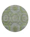 Dalyn Rug Company Dalyn Karaj Kj6 Round Area Rug, 8' X 8' In Green