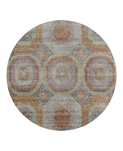 Dalyn Rug Company Dalyn Karaj Kj6 Round Area Rug, 8' X 8' In Red