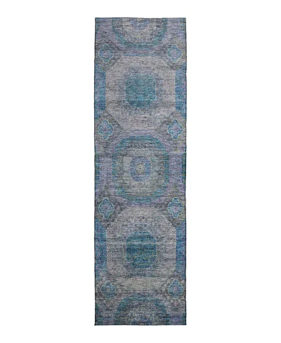 Dalyn Rug Company Dalyn Karaj Kj6 Runner Area Rug, 2'3 X 7'6 In Blue