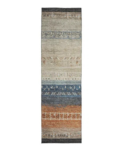Dalyn Rug Company Dalyn Karaj Kj7 Runner Area Rug, 2'3 X 7'6 In Brown