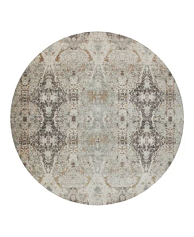 Dalyn Rug Company Dalyn Karaj Kj9 Round Area Rug, 8' X 8' In Sand