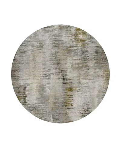 Dalyn Rug Company Dalyn Kochi Washable Kc1 Round Area Rug, 8' X 8' In Brown