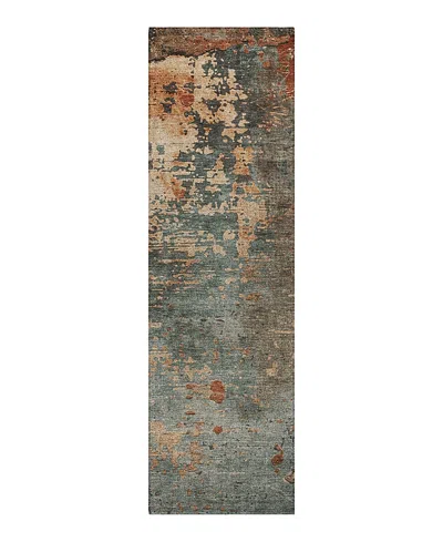 Dalyn Rug Company Dalyn Kochi Washable Kc11 Runner Area Rug, 2'3 X 7'6 In Blue