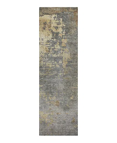 Dalyn Rug Company Dalyn Kochi Washable Kc11 Runner Area Rug, 2'3 X 7'6 In Gray