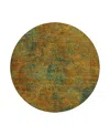 Dalyn Rug Company Dalyn Kochi Washable Kc2 Round Area Rug, 8' X 8' In Brown