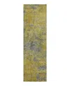 Dalyn Rug Company Dalyn Kochi Washable Kc2 Runner Area Rug, 2'3 X 7'6 In Gold
