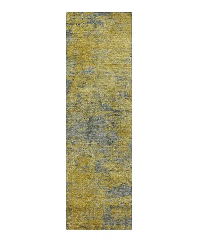 Dalyn Rug Company Dalyn Kochi Washable Kc2 Runner Area Rug, 2'3 X 7'6 In Gold