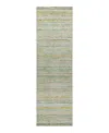 Dalyn Rug Company Dalyn Kochi Washable Kc3 Runner Area Rug, 2'3 X 7'6 In Green