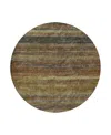 Dalyn Rug Company Dalyn Kochi Washable Kc5 Round Area Rug, 8' X 8' In Brown