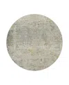Dalyn Rug Company Dalyn Kochi Washable Kc6 Round Area Rug, 8' X 8' In Green