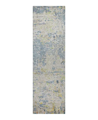 Dalyn Rug Company Dalyn Kochi Washable Kc6 Runner Area Rug, 2'3 X 7'6 In Blue