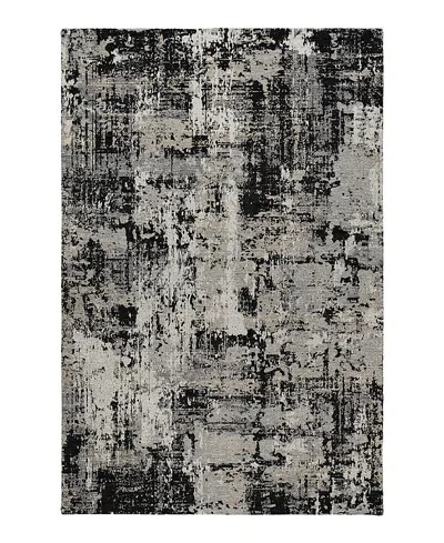 Dalyn Rug Company Dalyn Kochi Washable Kc7 Area Rug, 5' X 7'6 In Black