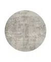 Dalyn Rug Company Dalyn Kochi Washable Kc7 Round Area Rug, 8' X 8' In Sand