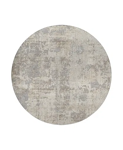Dalyn Rug Company Dalyn Kochi Washable Kc7 Round Area Rug, 8' X 8' In Sand