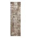 Dalyn Rug Company Dalyn Kochi Washable Kc7 Runner Area Rug, 2'3 X 7'6 In Brown