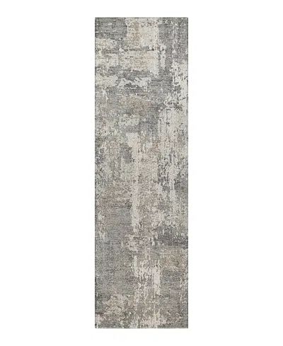 Dalyn Rug Company Dalyn Kochi Washable Kc7 Runner Area Rug, 2'3 X 7'6 In Gray