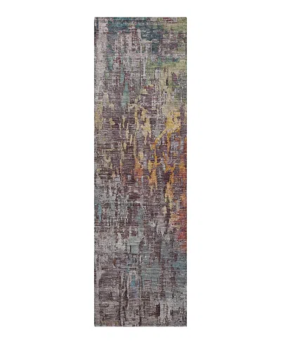 Dalyn Rug Company Dalyn Kochi Washable Kc8 Runner Area Rug, 2'3 X 7'6 In Purple