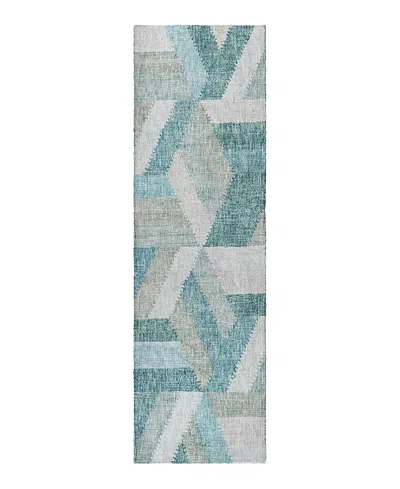 Dalyn Rug Company Dalyn Lorenzo Washable Ln1 Runner Area Rug, 2'3 X 7'6 In Blue