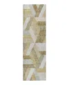 Dalyn Rug Company Dalyn Lorenzo Washable Ln1 Runner Area Rug, 2'3 X 7'6 In Brown