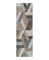 Dalyn Rug Company Dalyn Lorenzo Washable Ln1 Runner Area Rug, 2'3 X 7'6 In Brown