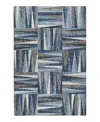 Dalyn Rug Company Dalyn Lorenzo Washable Ln2 Area Rug, 5' X 7'6 In Blue