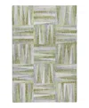 Dalyn Rug Company Dalyn Lorenzo Washable Ln2 Area Rug, 5' X 7'6 In Green