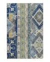 Dalyn Rug Company Dalyn Lorenzo Washable Ln3 Area Rug, 5' X 7'6 In Blue