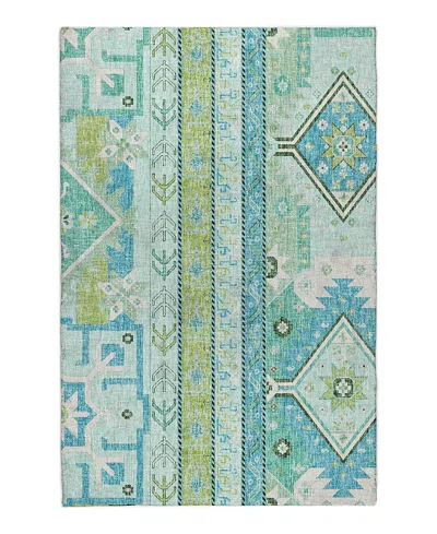 Dalyn Rug Company Dalyn Lorenzo Washable Ln3 Area Rug, 9' X 12' In Green