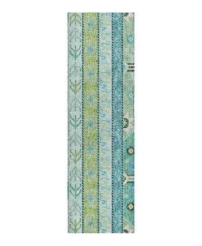 Dalyn Rug Company Dalyn Lorenzo Washable Ln3 Runner Area Rug, 2'3 X 7'6 In Green