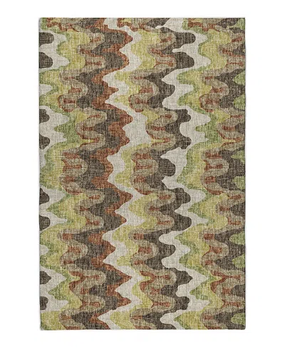Dalyn Rug Company Dalyn Lorenzo Washable Ln6 Area Rug, 3' X 5' In Brown