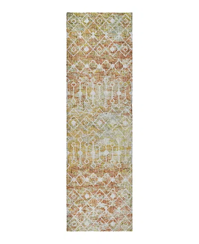 Dalyn Rug Company Dalyn Lorenzo Washable Ln7 Runner Area Rug, 2'3 X 7'6 In Orange