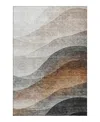 Dalyn Rug Company Dalyn Neo No1 Area Rug, 5' X 7'6 In Brown
