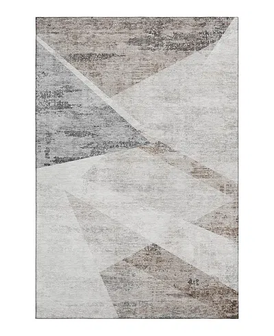 Dalyn Rug Company Dalyn Neo No11 Area Rug, 8' X 10' In Silver