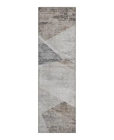 Dalyn Rug Company Dalyn Neo No11 Runner Area Rug, 2'3 X 7'6 In Silver