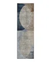 Dalyn Rug Company Dalyn Neo No13 Runner Area Rug, 2'3 X 7'6 In Blue