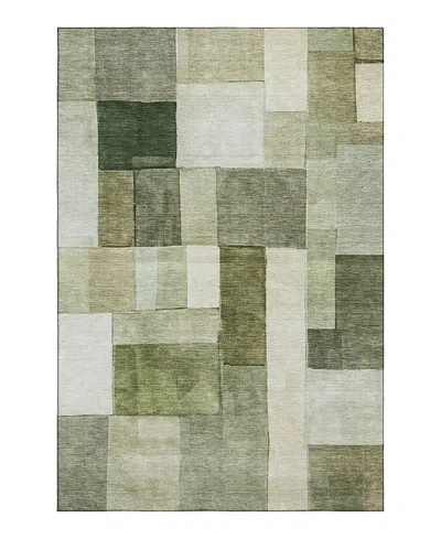 Dalyn Rug Company Dalyn Neo No15 Area Rug, 5' X 7'6 In Green