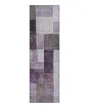Dalyn Rug Company Dalyn Neo No15 Runner Area Rug, 2'3 X 7'6 In Purple